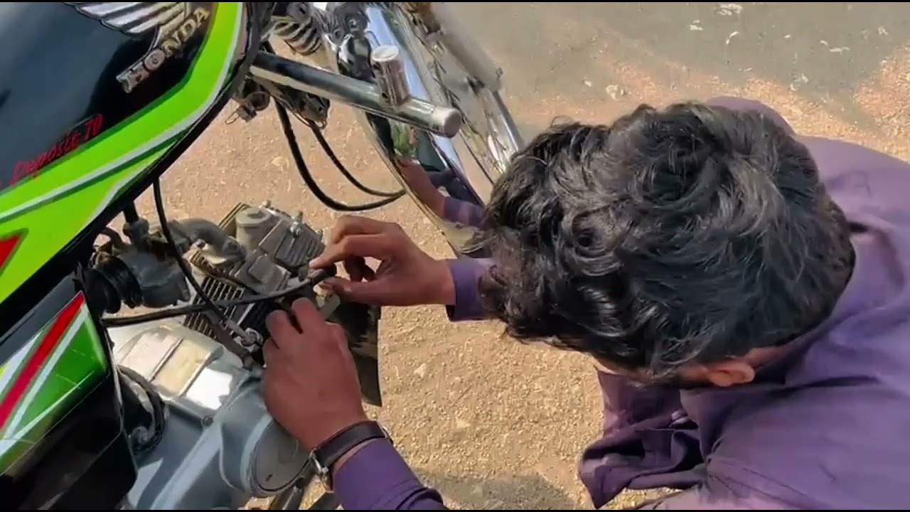 ASMR video in other one bike topping