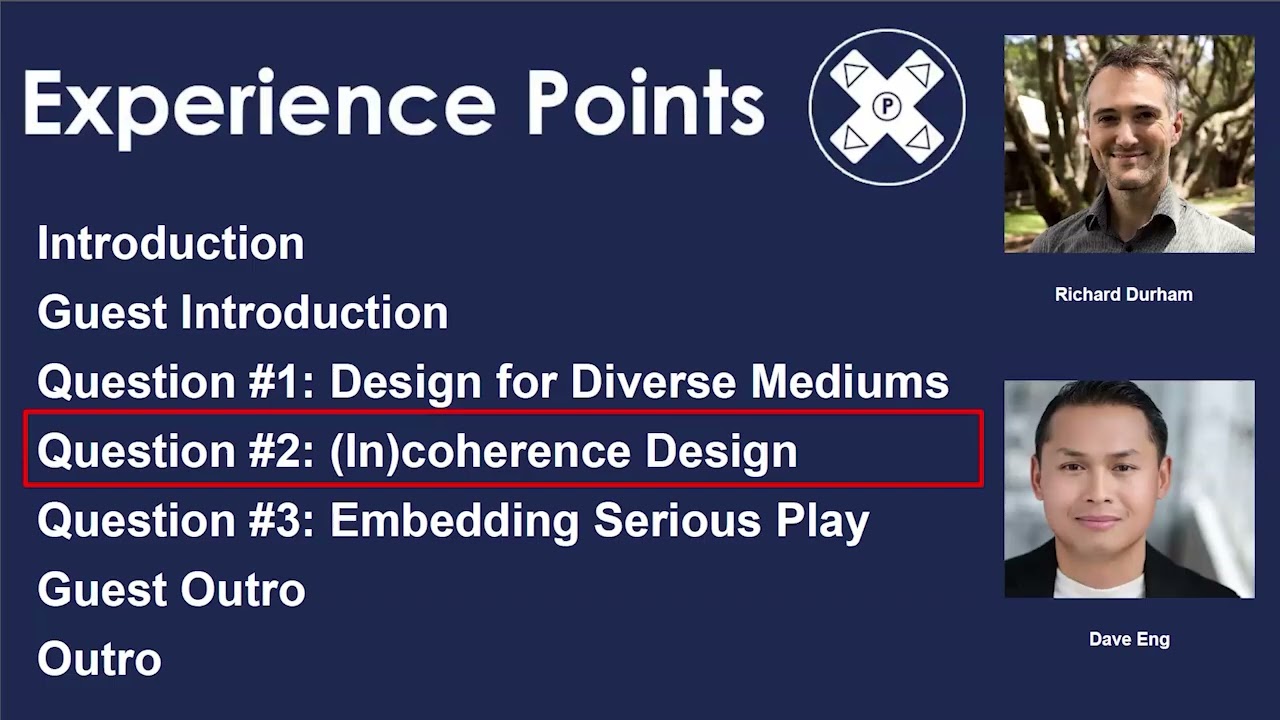 Richard Durham on Learning through Engaging Gameplay