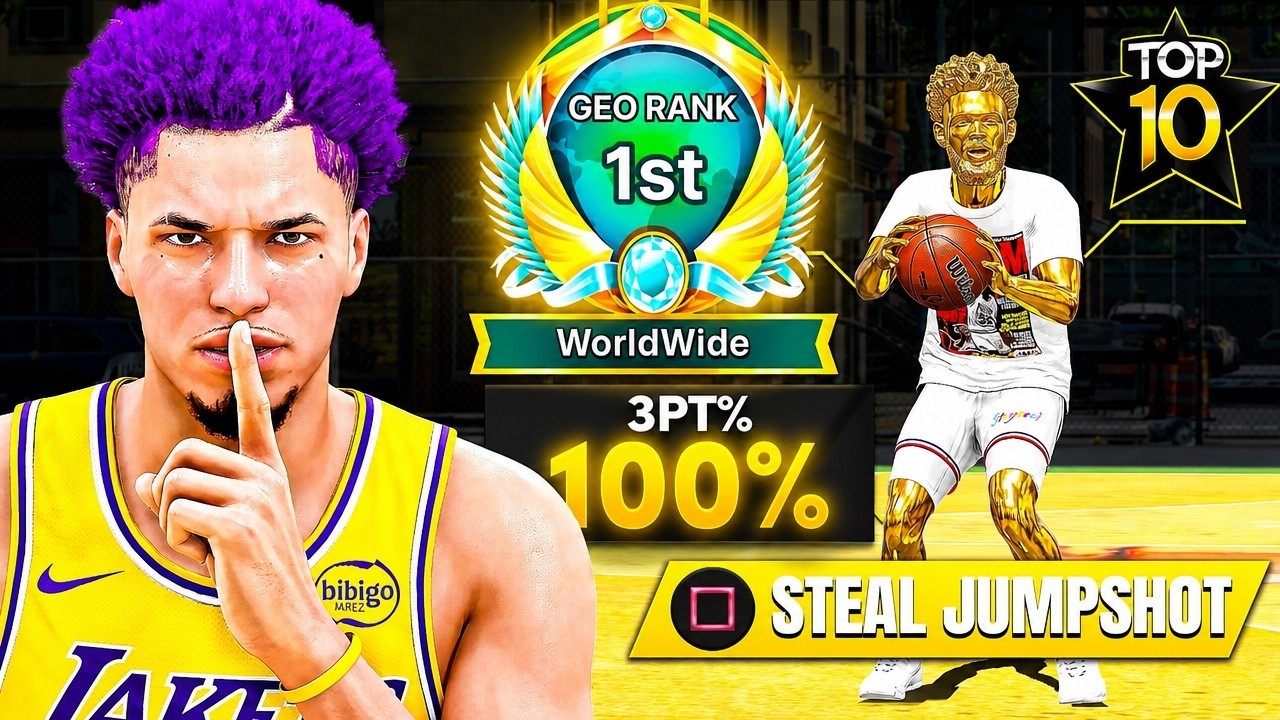Я протестировал бросок игрока №1 в рейтинге (NBA 2K27)