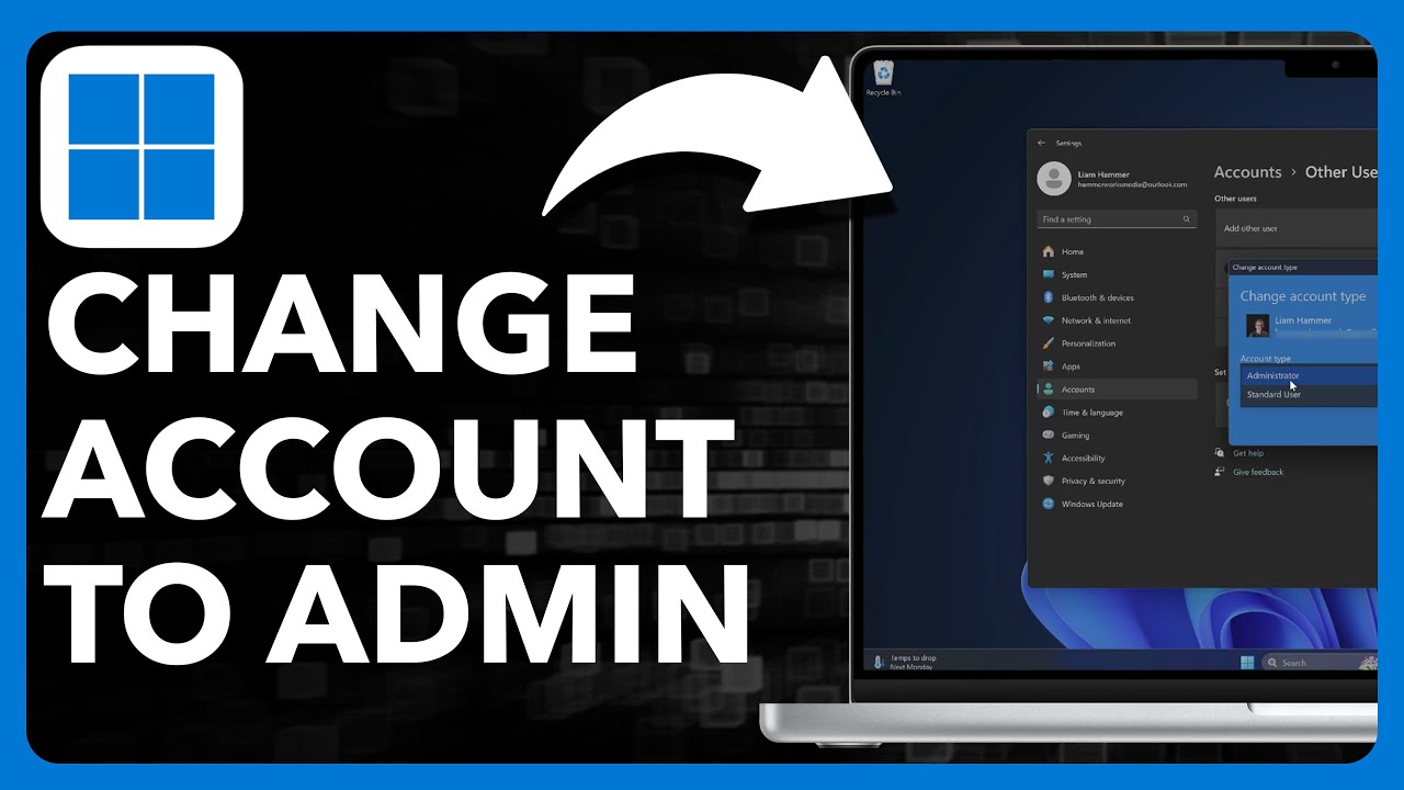 How To Change Administrator In Windows 11