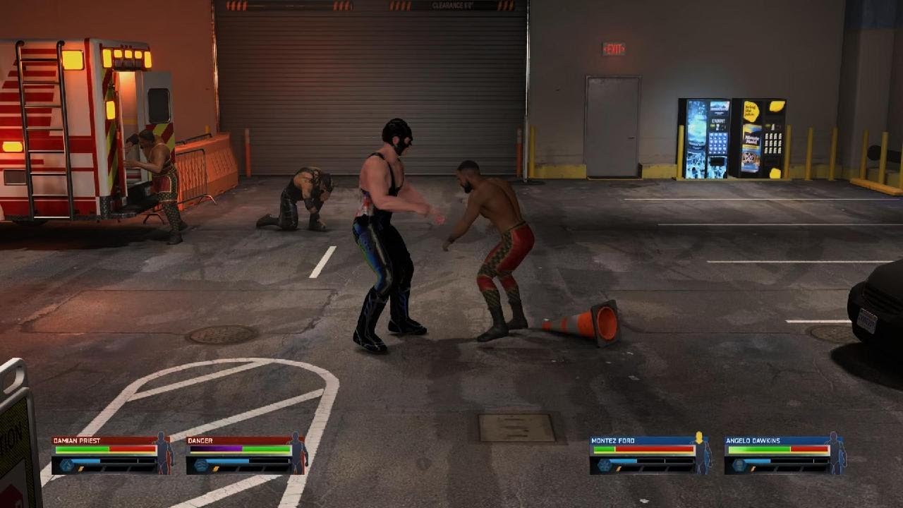 Danger & Priest Vs The Street Profits Brawls