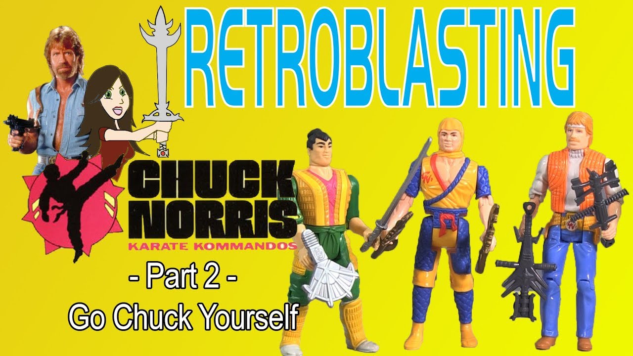Chuck Norris Karate Kommandos - Part 2 Vintage Toy Review Kenner 1986