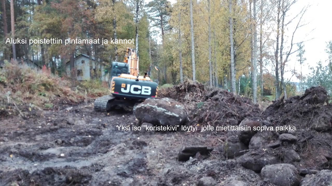talon pohjatyöt