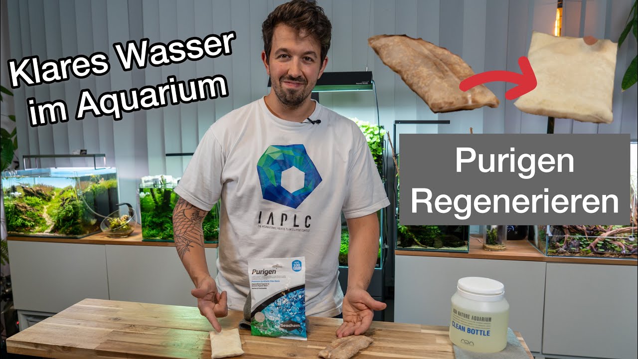 Klares Wasser im Aquarium - Seachem Purigen regenerieren | Liquid Nature