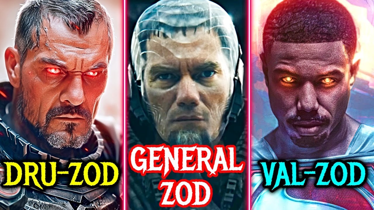 17 (Every) Dominating  General Zod Alternate Versions - Explored