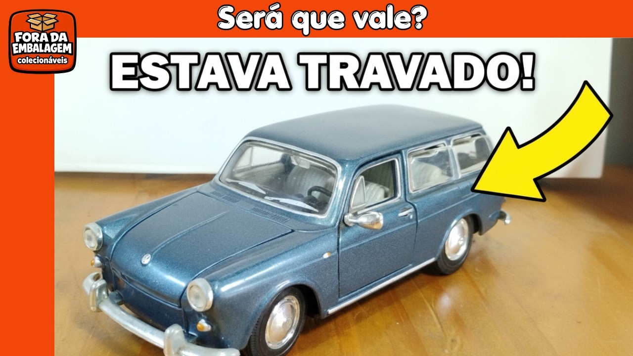 O SEGREDO da Variant Maisto 1/24: Como abrir oporta-malas escondido! | Fora da Embalagem
