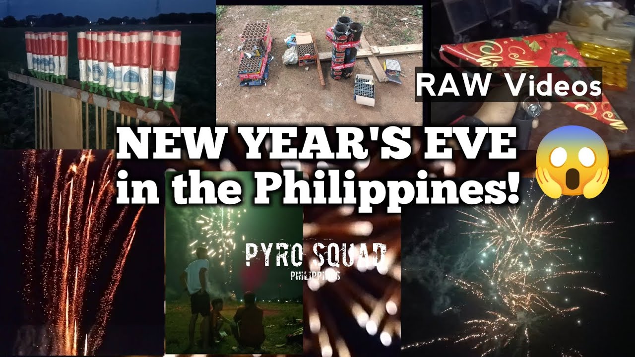 New Year's Eve in the Philippines! Salubong 2025! #fireworks #newyear2025