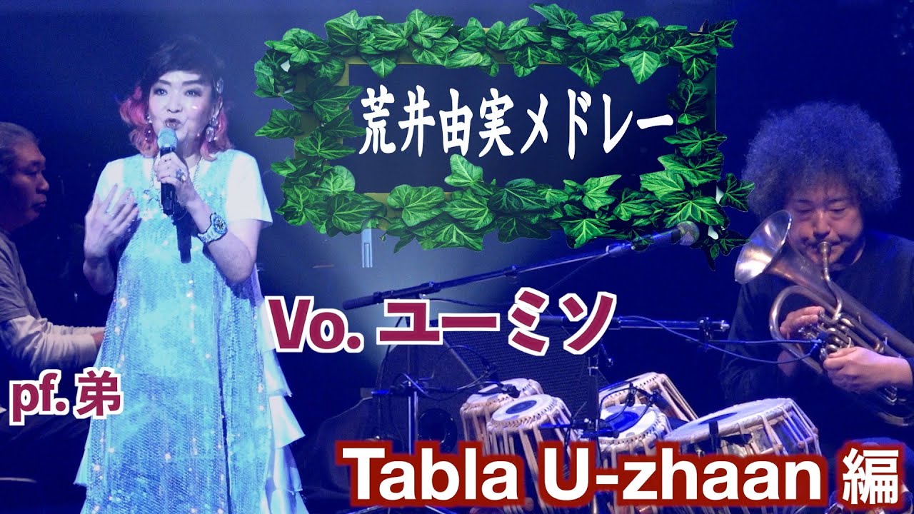 荒井由実メドレー cover by ユーミソ U-zhaan 編 with 弟
