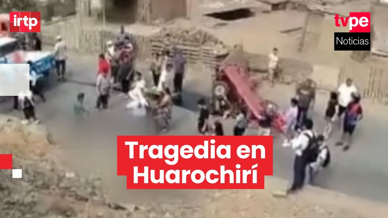 Tragedia en Huarochirí: despiste de motocarga deja cuatro muertos y tres heridos en San Antonio