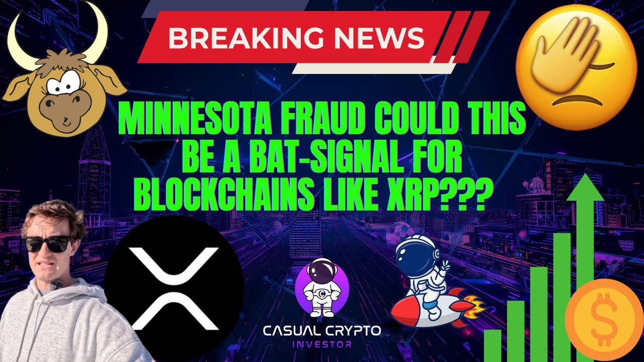 Minnesota Fruad!!!-Is This The Bat-Signal For Blockchain Technology??? 😮