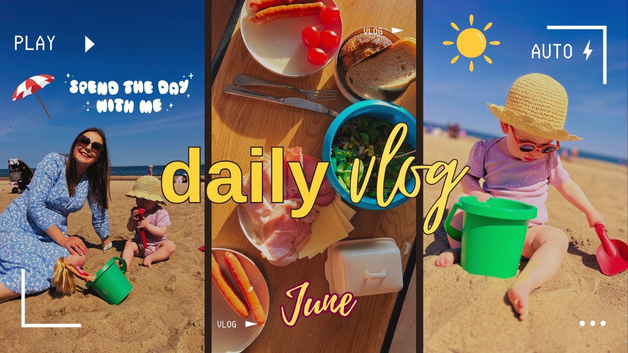 DZIEŃ NA PLAŻY | DUŻO GOTOWANIA Z RESZTEK | UROKI CIĄŻY | GDYNIA ORŁOWO | TA KSIĄZKA MI NIE PASUJE
