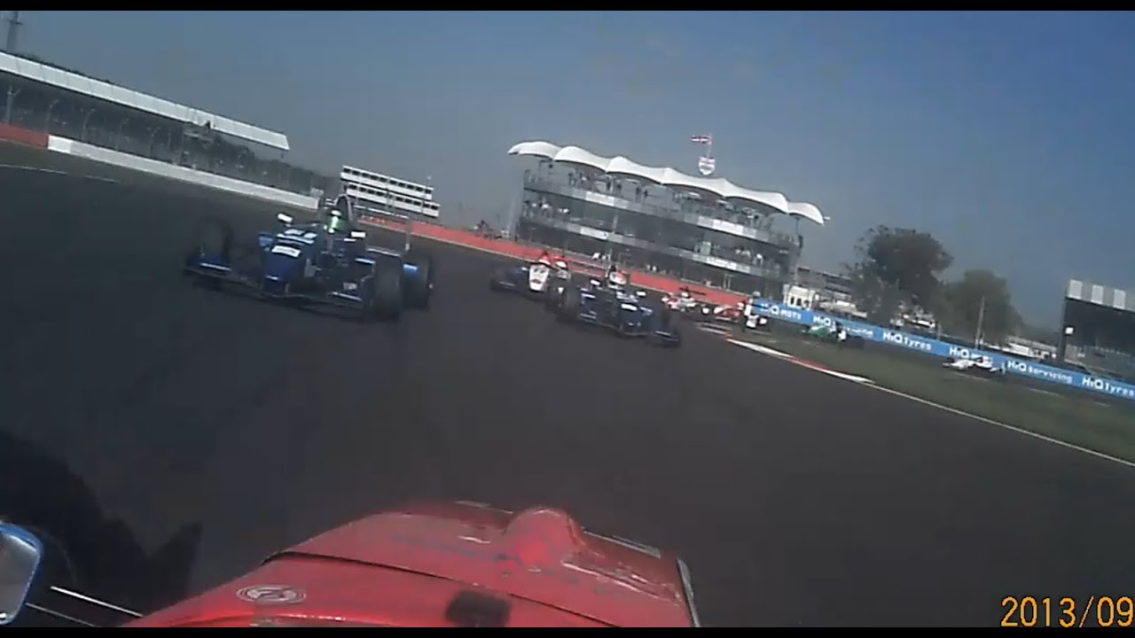 Protyre Formula Renault 29.9.13 Silverstone Race 2 Wei Fung (Shaun) Thong onboard by ShuntMonkey