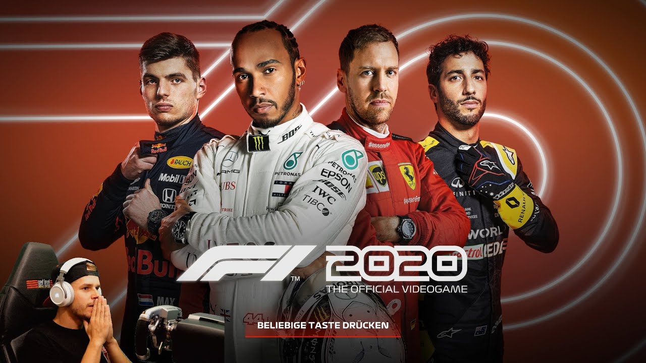 Einführung in F1 2020 und Start in die My Team Karriere | React beim ersten Mal!