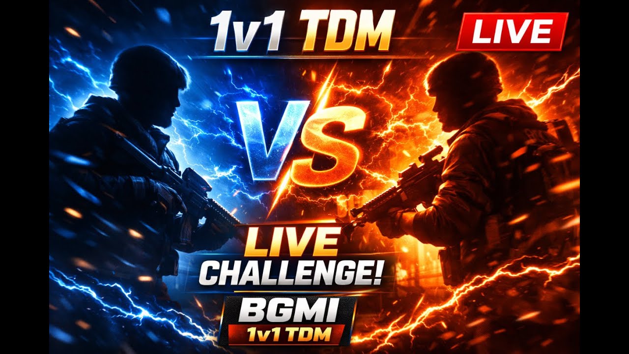 🔴 1vs1 LIVE TDM🔥 I FASTEST 2 FINGER PLAYER☠️ I BGMI LIVE BY DANIEL IS LIVE #bgmi #gaming #1v1tdm