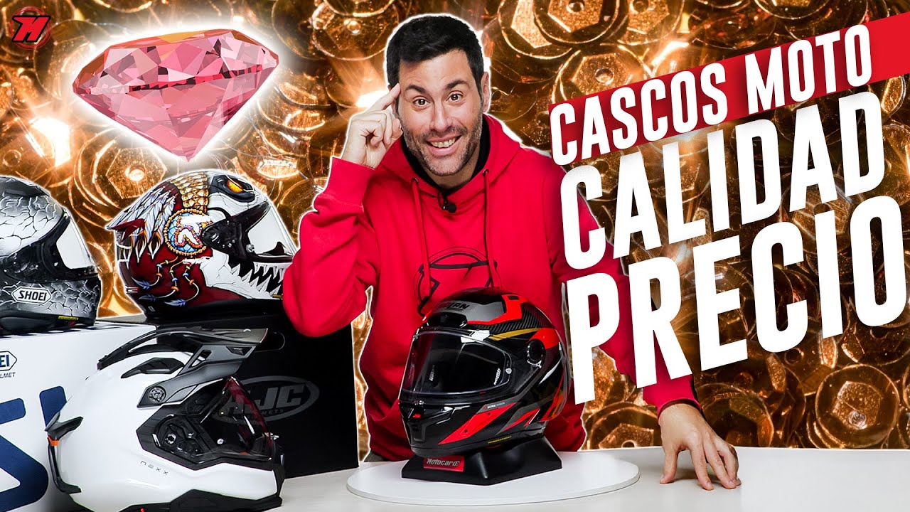 TOP Mejores CASCOS de moto relación CALIDAD-PRECIO 2026 💰🏍️