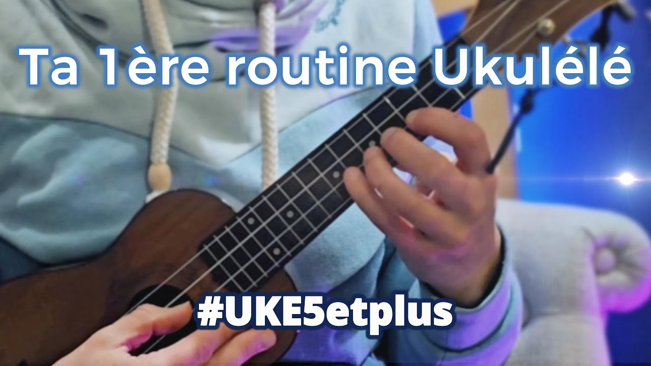 Ta 1ère routine ukulélé ! 3 exercices facile #ukuleletutorial (sstitré anglais)