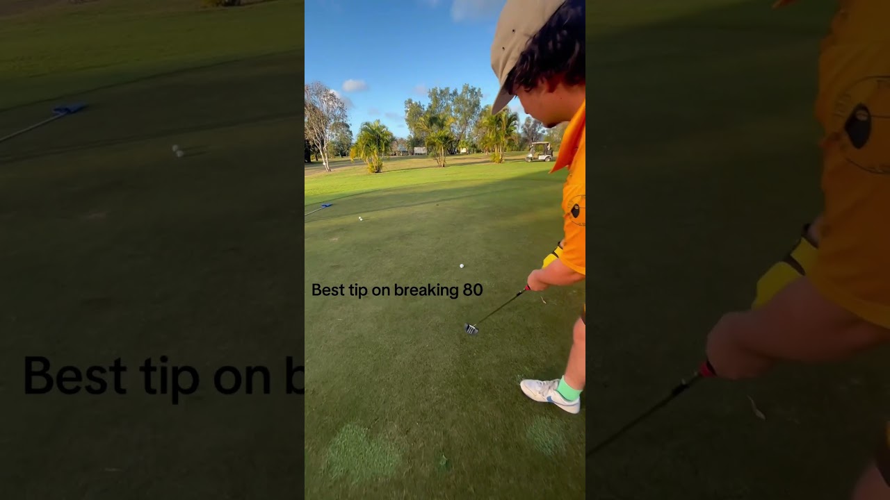 Best tip #golfwithyourfriends  #golfcompetition #golfswing #broken #onelegged #strokeplay #drained
