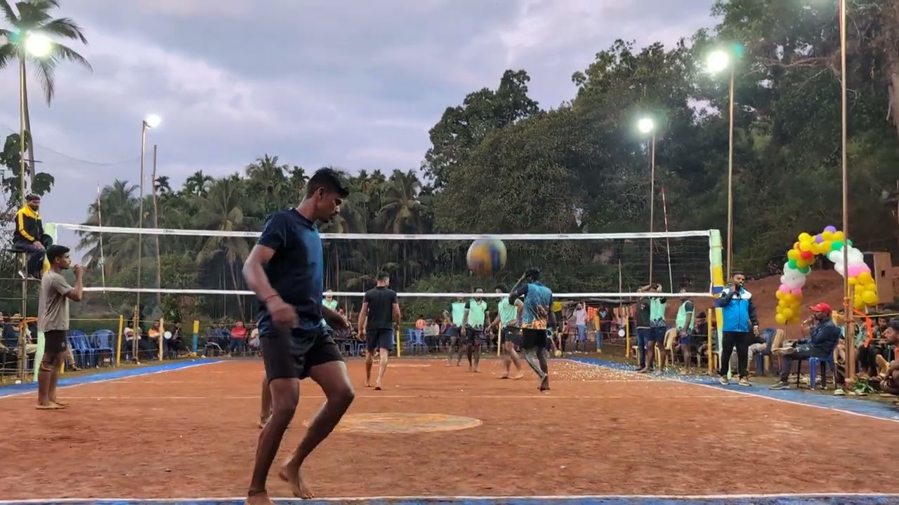 Sankolli Vollyball Tournament 🏆 Sankolli v/s Baragadde 🔥⚡ #youtubevideo #vollyballtournament 
