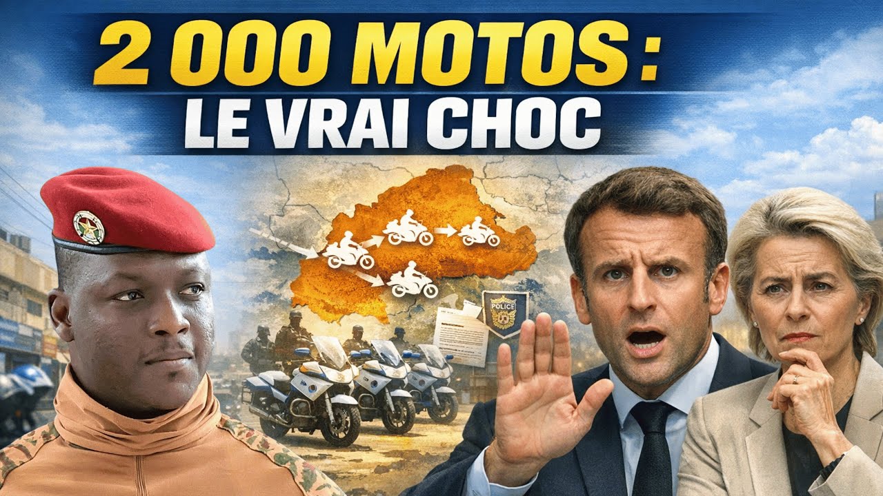 Ibrahim Traoré : 2 000 motos en 1 jour, le choc sécuritaire qui inquiète l’Occident