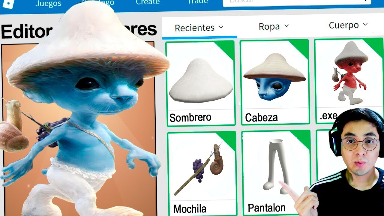 CREAMOS EL PERFIL DEL SMURF CAT (GATO PITUFO) EN ROBLOX | JehxTp