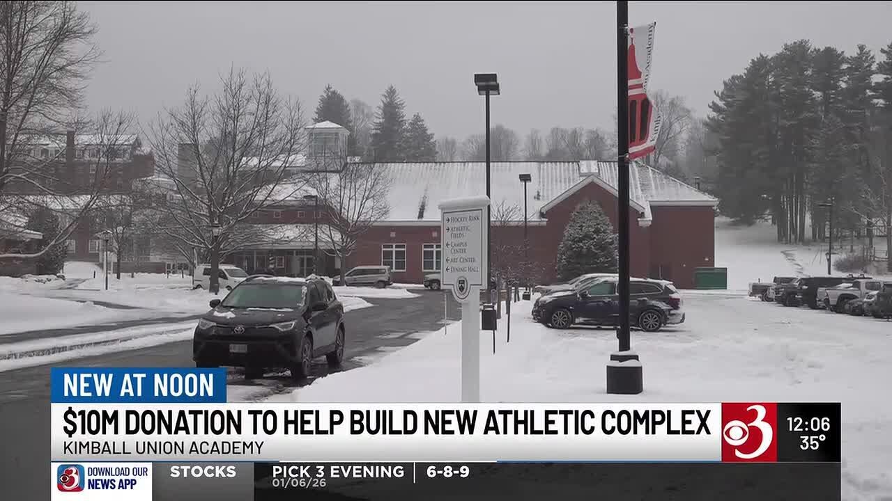 $10M donation to help build new athletic complex at Kimball Union Academy
