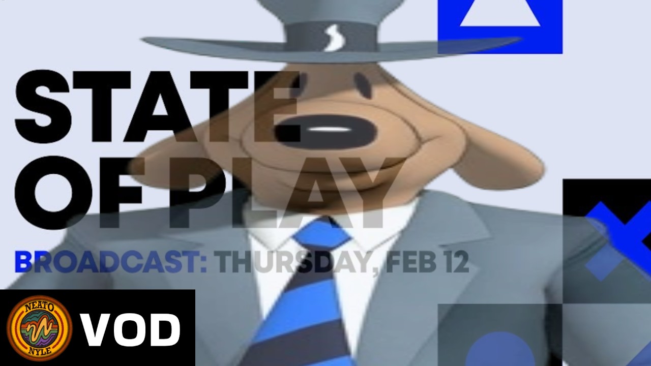 STATE OF PLAY Reaction, Sam & Max Save the World -- Stream VOD (FEB. 12 2026)