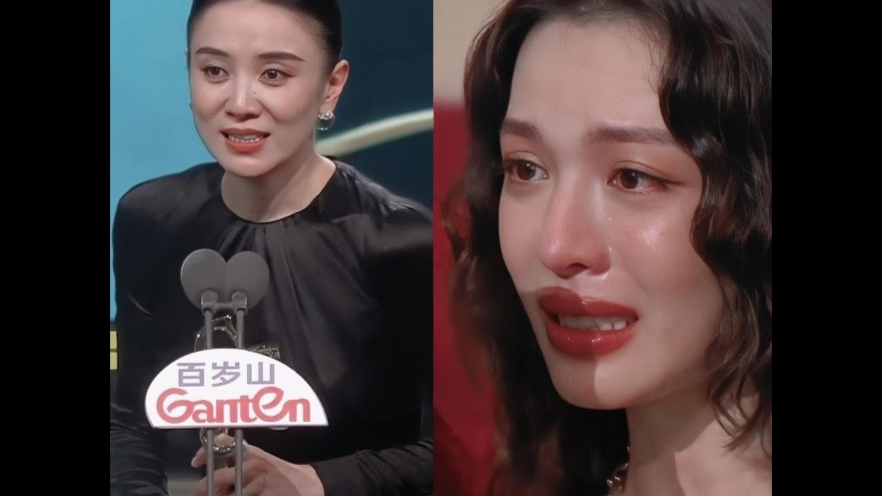 恭喜演员宋佳二封白玉兰视后，实至名归的女主角，宋佳领奖时钟楚曦在台下爆哭！整个妆容都哭花了，发自内心祝福~#白玉兰颁奖典礼2025 clip