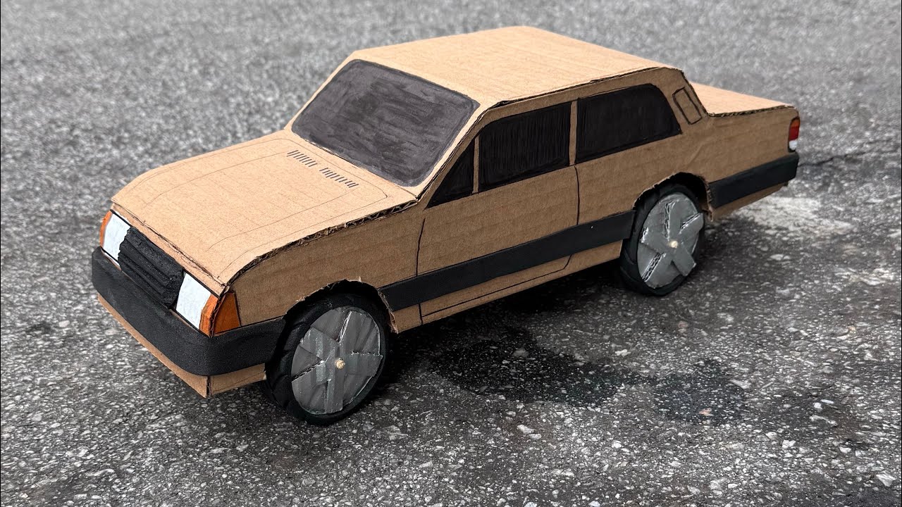 Chevette de papelão - miniaturas