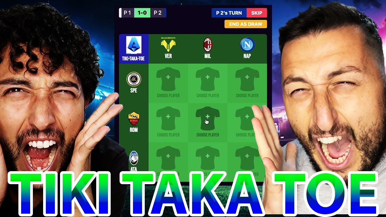 🏆 TIKI TAKA TOE: FABIO ha COMMESSO una SCORRETTEZZA VERGOGNOSA‼️ GABBOMAN VS FABIO #5