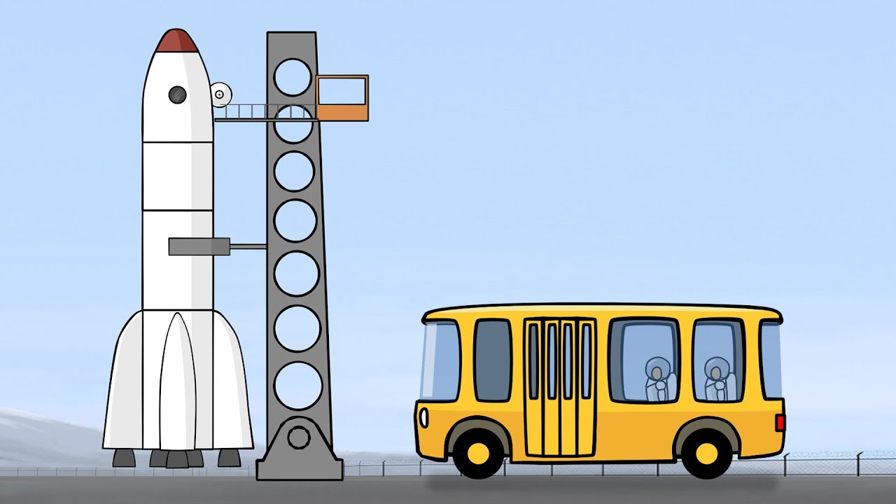Großbau für Kinder - Die Rakete - Deutscher Cartoons für Kinder