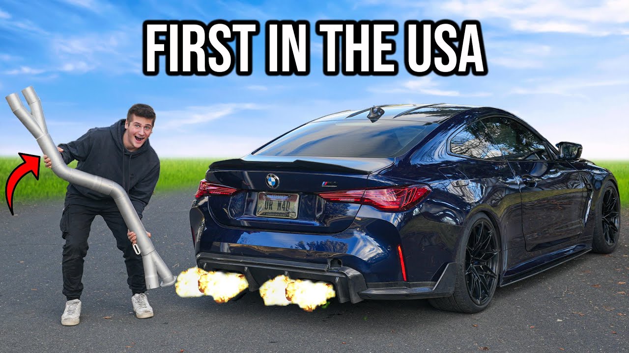 My New M4 Competition Exhaust From Germany (Vlogmas #20)