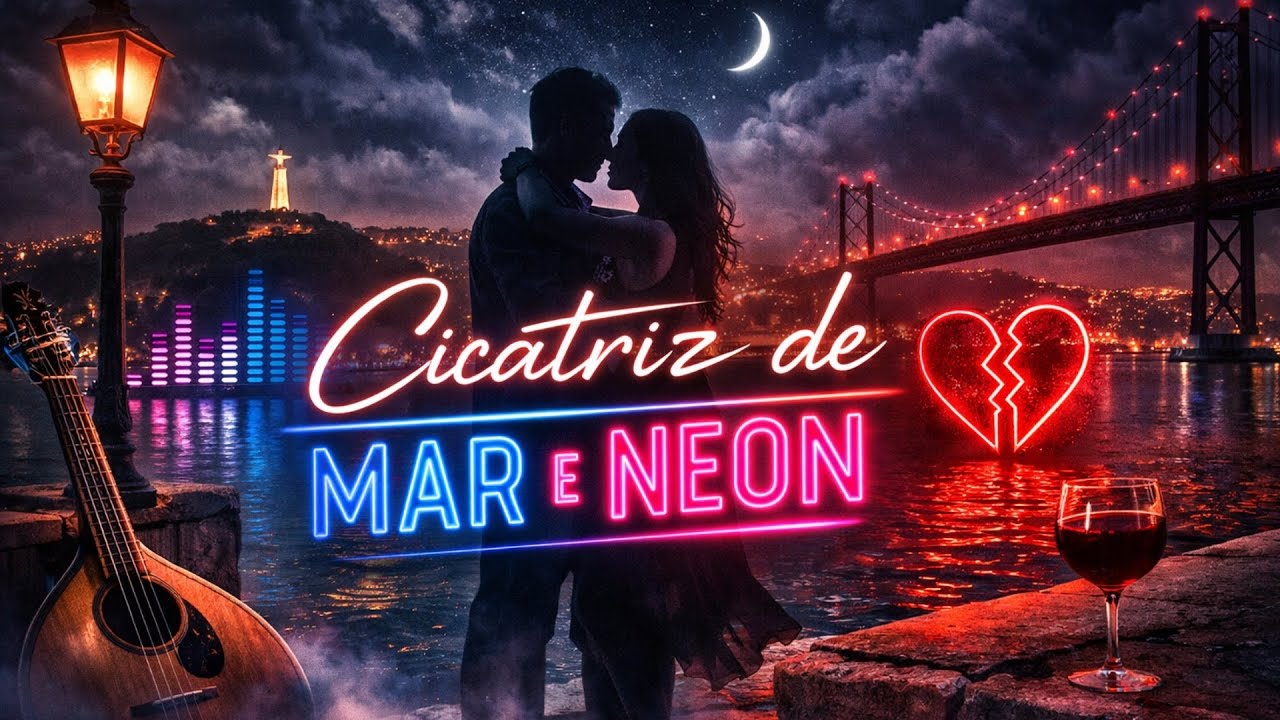Cicatriz de Mar e Neon (Fado Techno Português) | Canção de Amor, Traição e Saudade (2026)