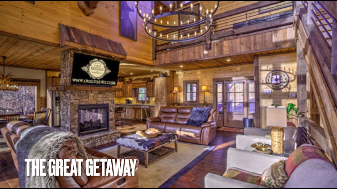 The Great Getaway ~ Luxurious Blue Ridge Lodge ~ Accommodates 14 Guests
