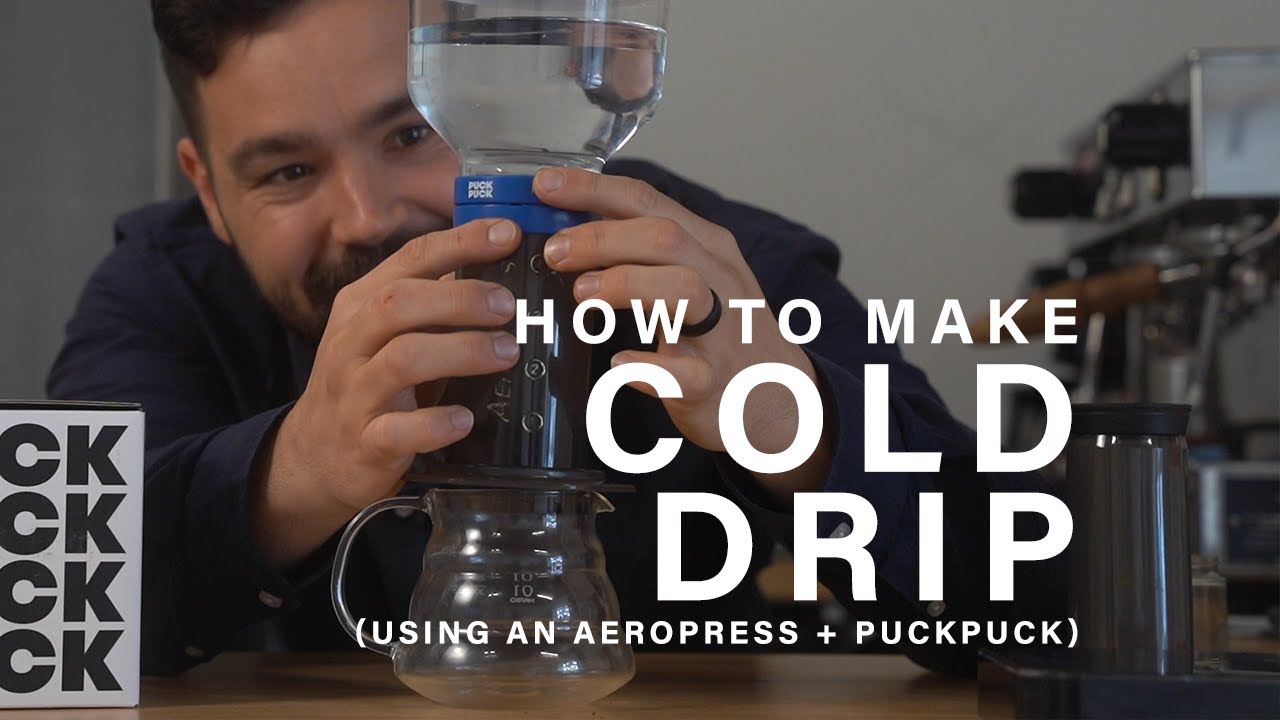 How To Make AeroPress Cold Brew Coffee (Using the PuckPuck)
