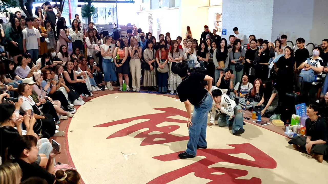 [STREET ARTIST] ONE OF. INTERACTIVE HONGDAE BUSKING. 240616.