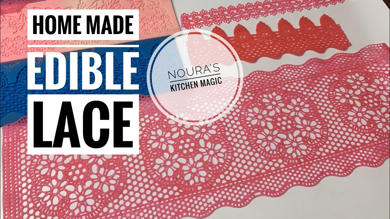 Edible lace #ediblelacemalayalam #how to make edible lace #ediblelace #lacerecipe