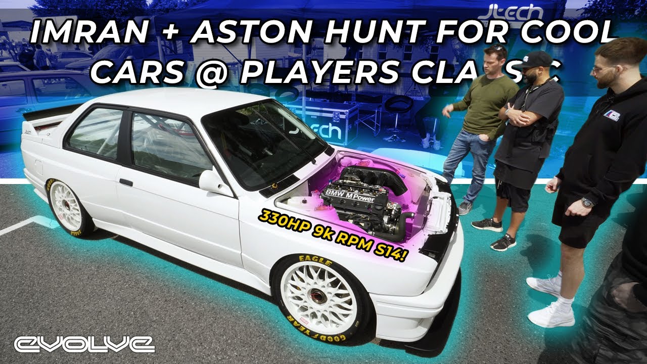 Imran & Aston find their favourite cars of Players Classic 2022 - Track Action + Drifting + Show Car