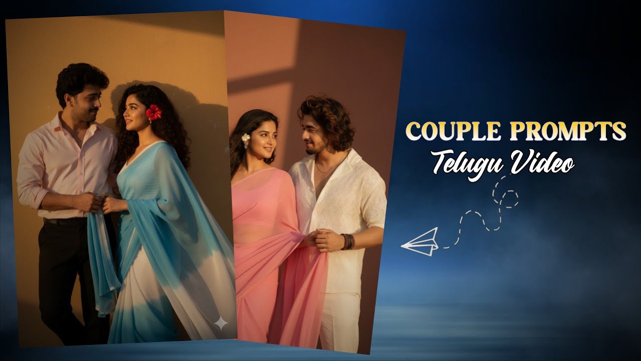 Instagram Trending Couple Gemini Photo Editing In Telugu | Gemini AI photo Editing | Instagram Trend