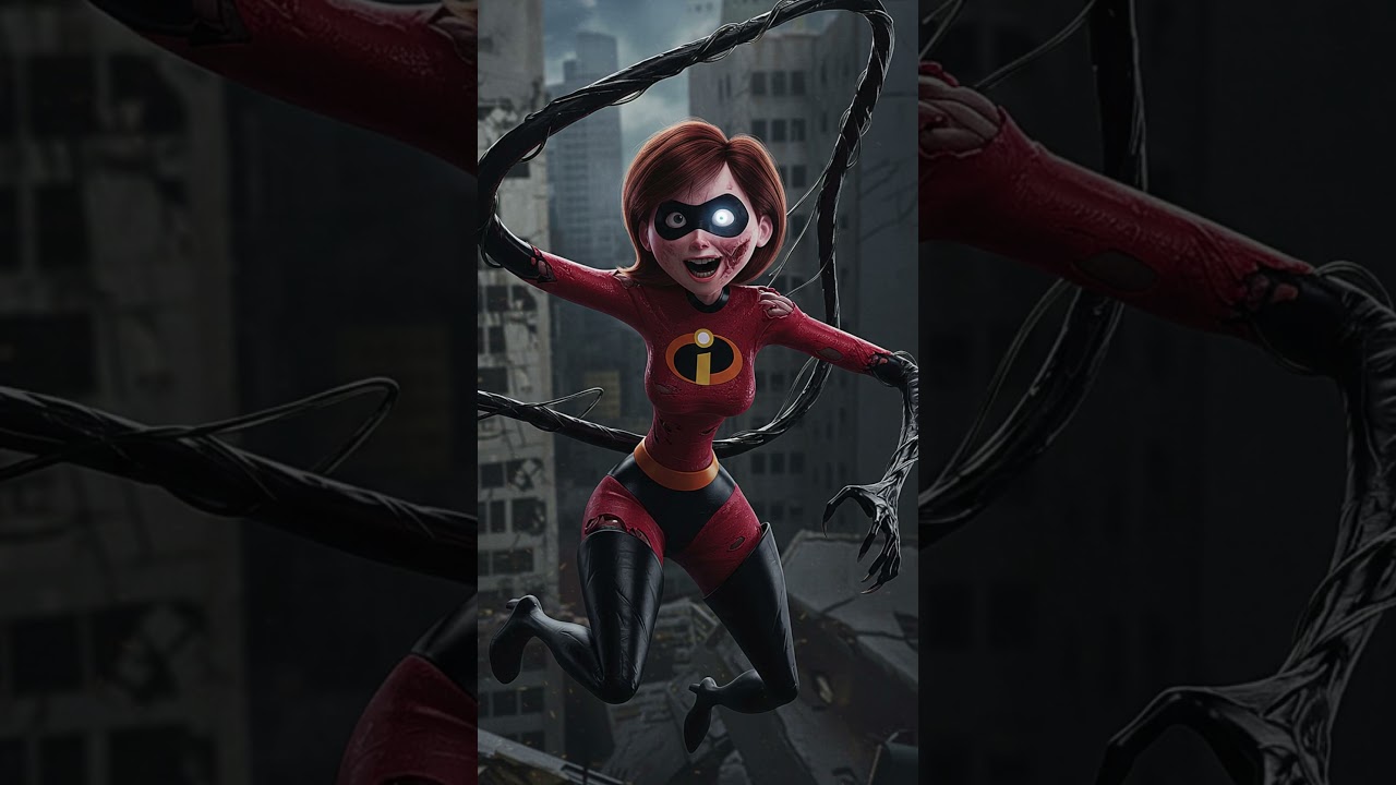 Horror Version of The Incredibles! Bob, Helen, Violet & Dash as Superpowered Nightmares! 🦸&zwj;♂️💀
