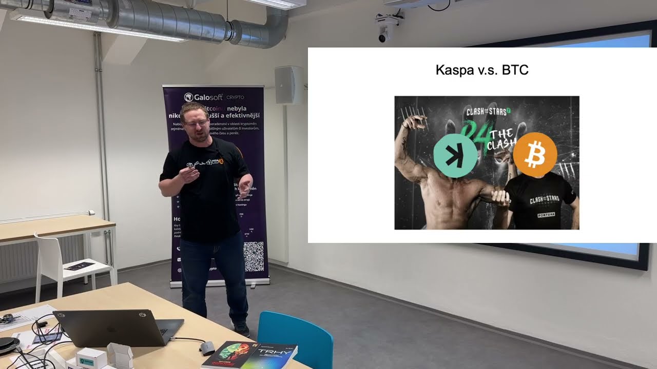 Kaspa vs. Bitcoin | David Kacetl | Orange Pillsen 04/2026