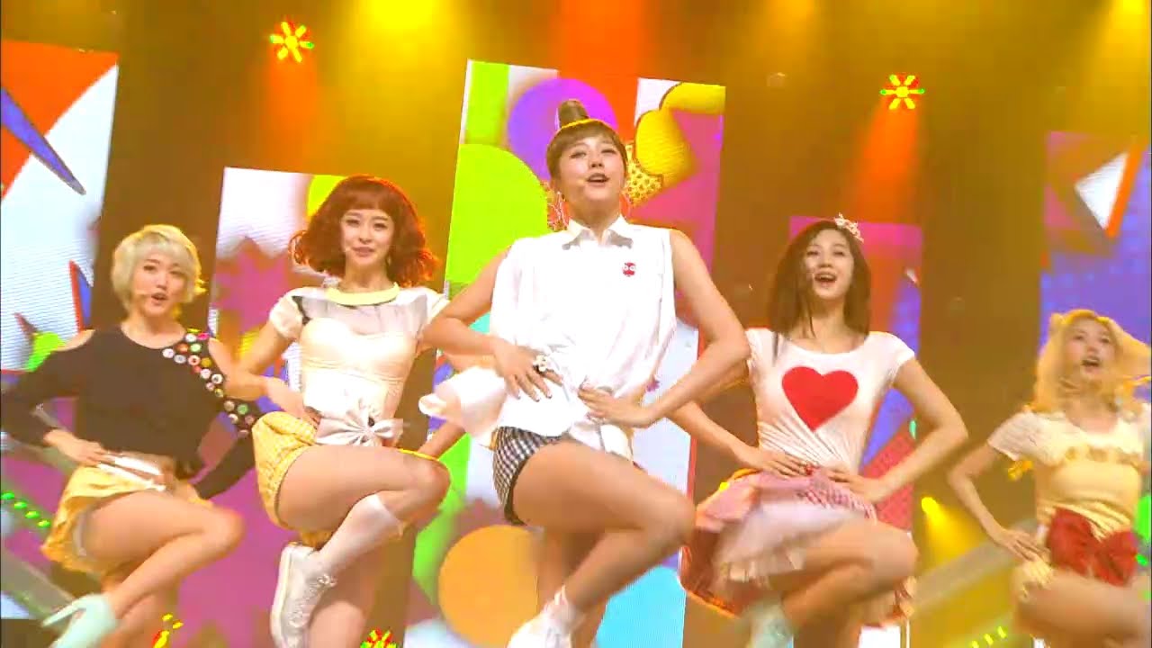【TVPP】Hello Venus - Venus, 헬로비너스 - 비너스 @ Hot Debut, Show Music Core Live