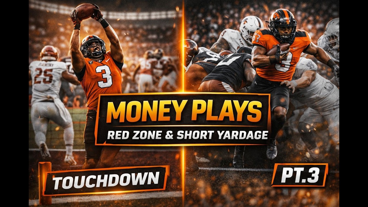 How to Score Every time - Oregon State Offense Revamped Pt. 3 | Red Zone & Short Yardage MONEY Plays