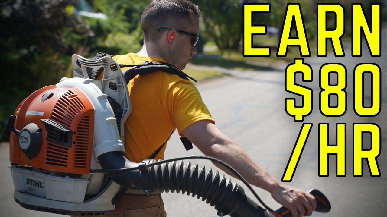 How to Mow Lawns and Make Money: REAL-TIME Mowing Video! [Analysis]