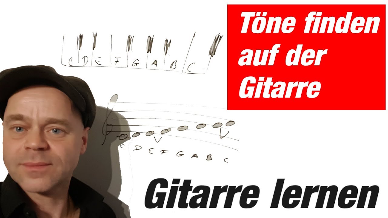 So findest du jeden Ton auf der Gitarre