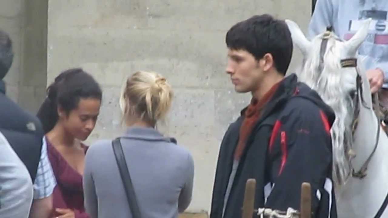 Pierrefonds (sept 2012) Colin filming