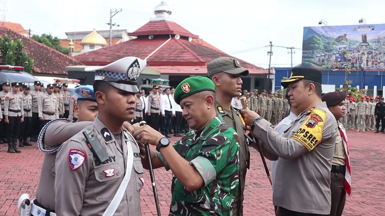 Polres Jepara Gelar Apel Pasukan Operasi Ketupat Candi 2026, Siap Amankan Lebaran Idulfitri