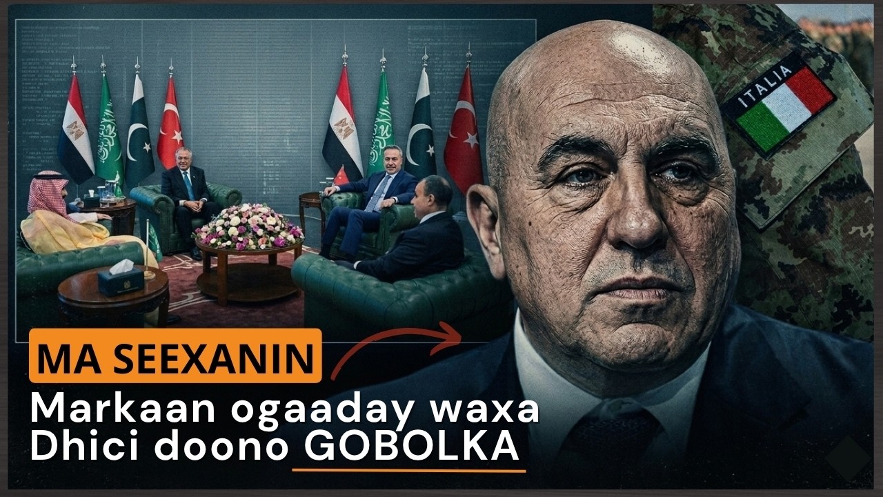 Wasiirka difaaca talyaaniga ( Macluumada aan maqlay owgeed ma seexanin ) isbahaysi islaami ah !!?