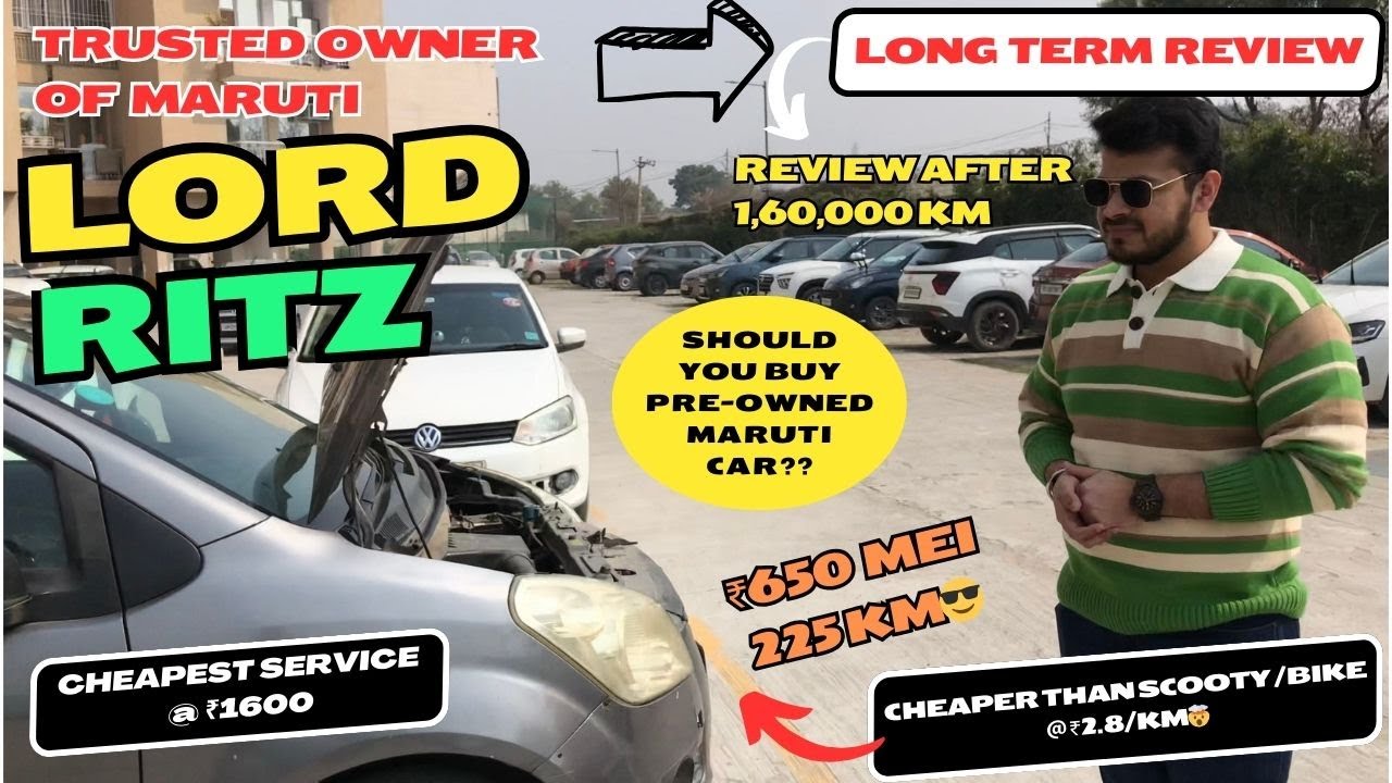 Living With Maruti's Lord Ritz  | 1.6 Lakh Kilometre Long Term Review | Best mileage & cheap service