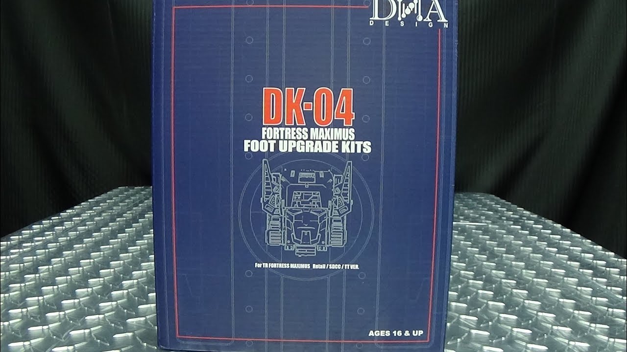 DNA Designs Fortress Maximus Foot Upgrade Kit: EmGo Builds Stuff