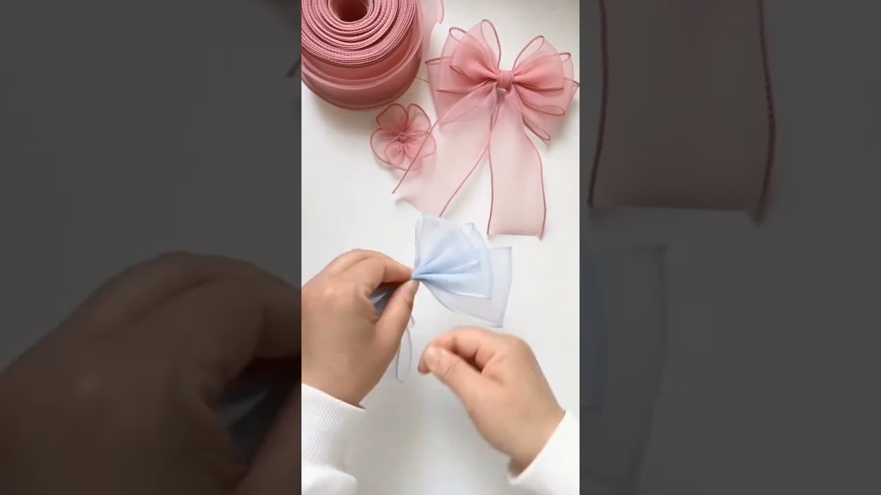 DIY Hair Bow Tutorial: Fabulous Styles with Organza Ribbons! 🎀💁&zwj;♀️